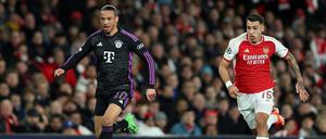 Wenn Leroy Sane (li.) sein Leistungsvermögen abruft, kann er Spiele entscheiden. 