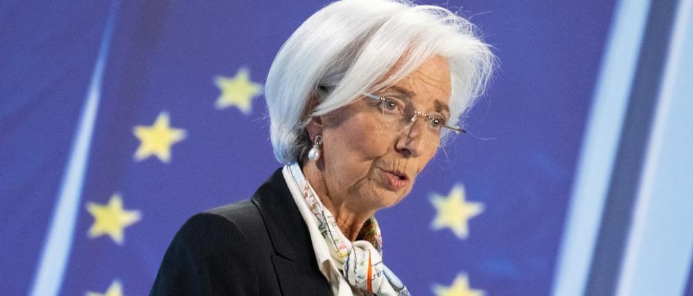 EZB-Präsidentin Christine Lagarde.