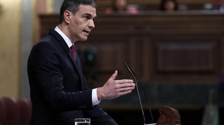 Spaniens Regierungschef Pedro Sánchez