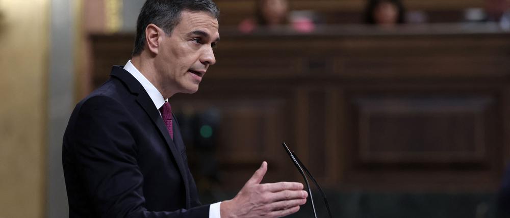 Spaniens Regierungschef Pedro Sánchez