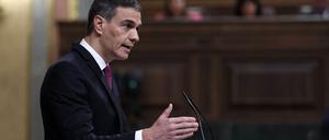 Spaniens Regierungschef Pedro Sánchez