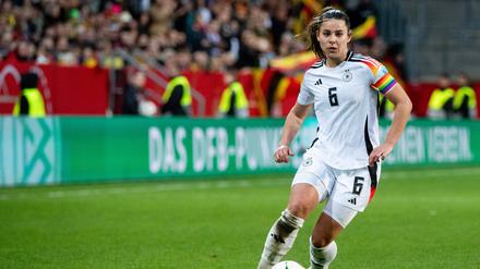 Lena Oberdorf dürfte einen Platz sicher haben bei den Olympischen Spielen in Paris.