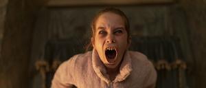 Alisha Weir as Abigail in Abigail, directed by Matt Bettinelli-Olpin & Tyler Gillett.