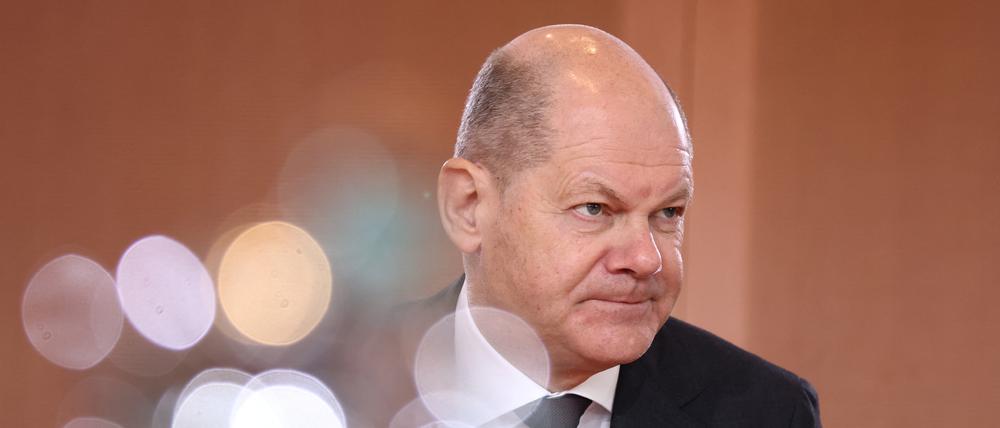 Bundeskanzler Olaf Scholz