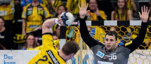 Dejan Milosavljev von den Füchsen ist einer der besten Torhüter der Liga.