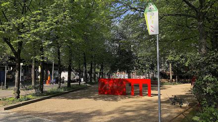 Radfahren verboten.