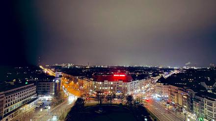 RBB-Turm Studio 14 Blick auf Spandau und City West