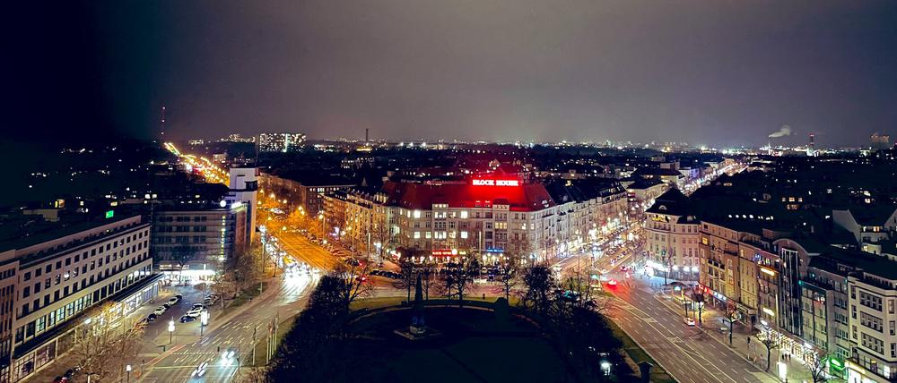 RBB-Turm Studio 14 Blick auf Spandau und City West