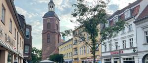 Und hier die Kirche von unten fotografiert.