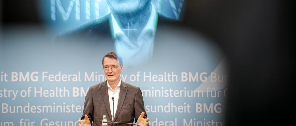 Bundesgesundheitsminister Karl Lauterbach (SPD).
