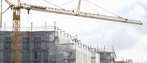 Dauerbaustelle Wohnungsbau. 