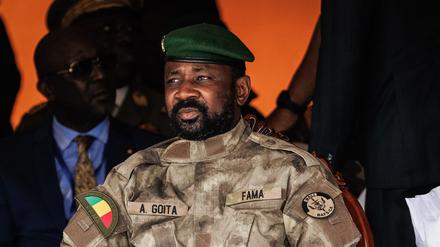 Malis Militärchef Assimi Goïta.