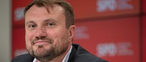 Daniel Keller, Fraktionsvorsitzender der SPD-Fraktion im Landtag von Brandenburg. 