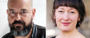 Die Comiczeichner:innen Joann Sfar und Barbara Yelin.
