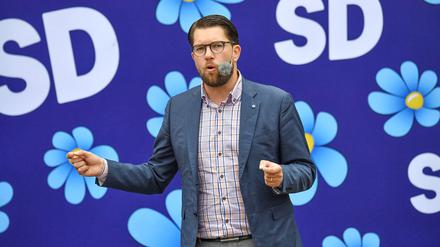 SD-Parteichef Jimmie Åkesson