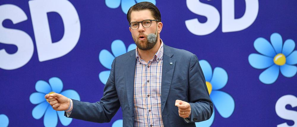 Seit 2005 Parteichef der Schwedendemokraten: Jimmie Åkesson.