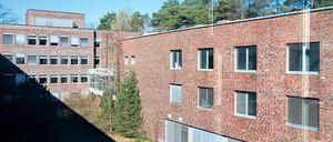 Blick auf die alten Lungenklinik Heckeshorn.