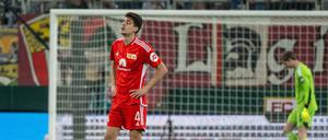 Pechvogel des Spiels: Diogo Leite.