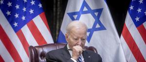 US-Präsident Joe Biden während eines Treffens mit dem israelischen Premierminister Netanjahu
