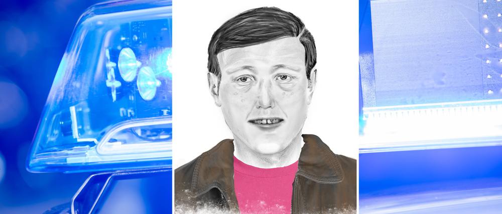 Fahndung der Polizei: Ein Mann soll einen 66-jährigen Rentner am Insulaner-Park verletzt haben.