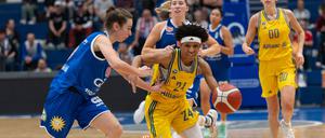 Albas Deeshyra Thomas avancierte in den Schlussminuten zur Matchwinnerin gegen die Lions MBC.