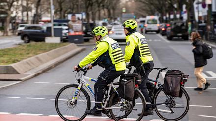 Aus Sicherheitsgründen hat die Polizei zahlreiche ihrer Dienstfahrräder stillgelegt.