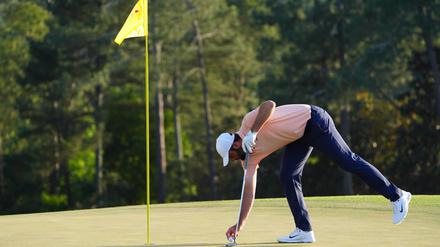 Scottie Scheffler in der finalen Runde des Masters.
