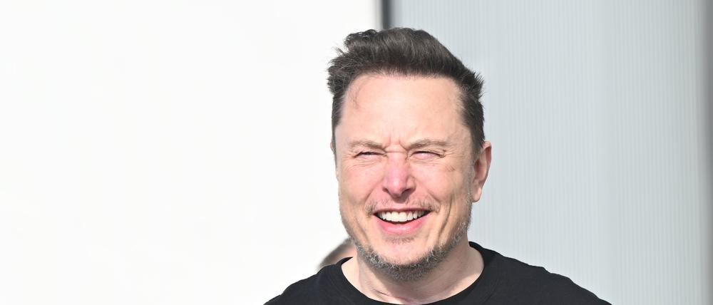 Elon Musk in Grünheide