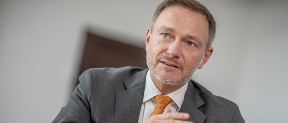 Bundesfinanzminister Christian Lindner (FDP)