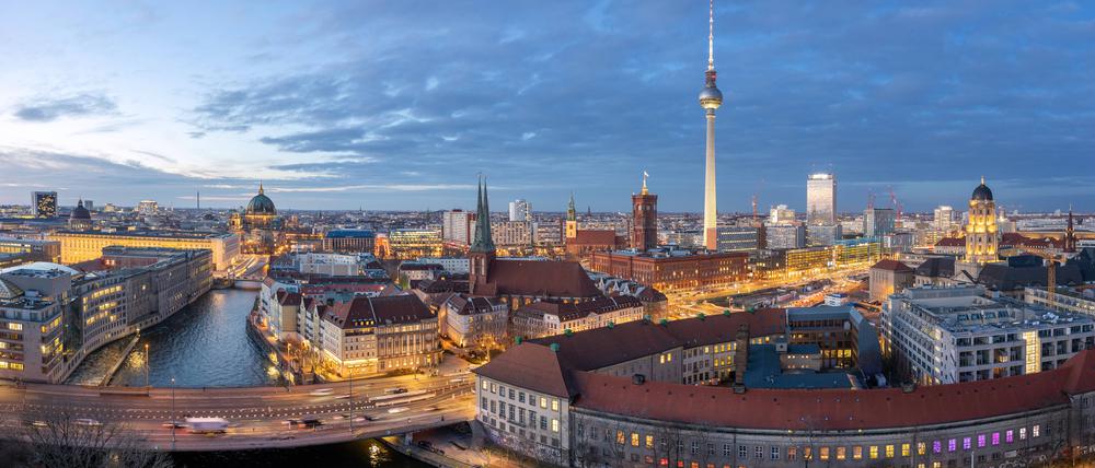 Das Berliner Zentrum im Februar 2024
