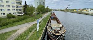 Schrottschiff MS Ascanien Berlin-Spandau Foto: André Görke