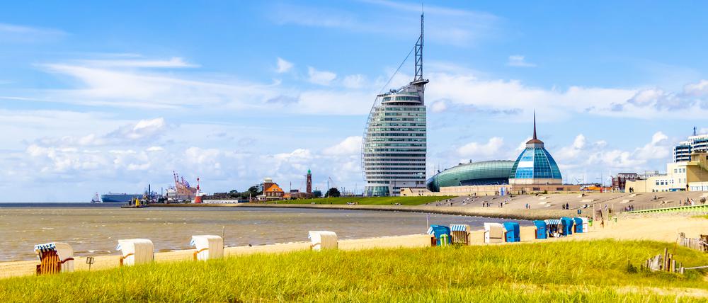 Schöner als sein Ruf. Küstenansicht von Bremerhaven.