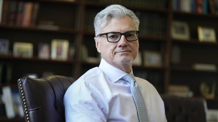 Richter Juan Merchan leitet den ersten Prozess gegen einen ehemaligen US-Präsidenten.