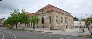 Historische Turnhalle in der Kurfürstenstraße.