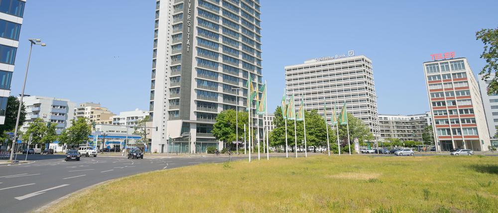 Das Telefunken-Hochhaus am Ernst-Reuter-Platz in Charlottenburg.