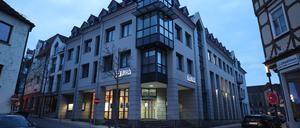 Das Gebäude der Volks- und Raiffeisenbank Bad Salzungen-Schmalkalden