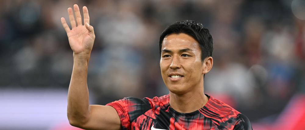 Eintracht Frankfurts Makoto Hasebe.