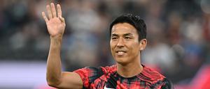 Eintracht Frankfurts Makoto Hasebe.