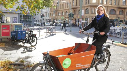 Die ehemalige Verkehrsstadträtin von Berlin-Mitte Almut Neumann (Grüne).
