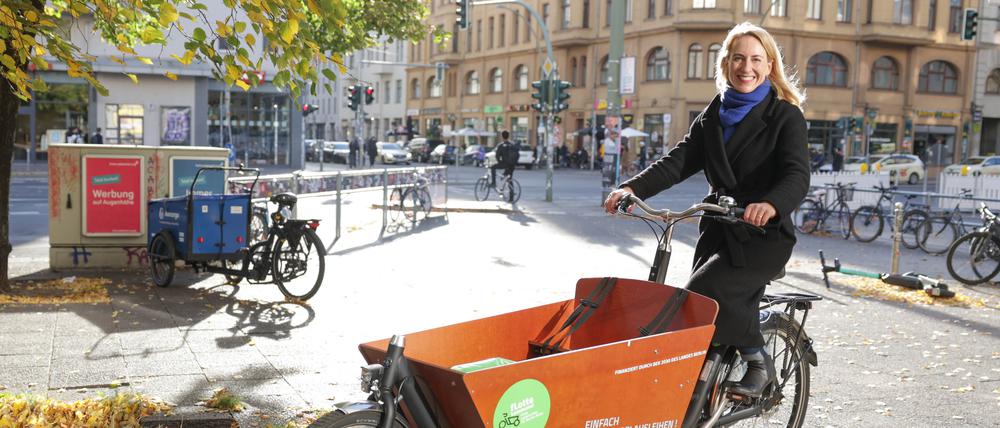 Die ehemalige Verkehrsstadträtin von Berlin-Mitte Almut Neumann (Grüne).