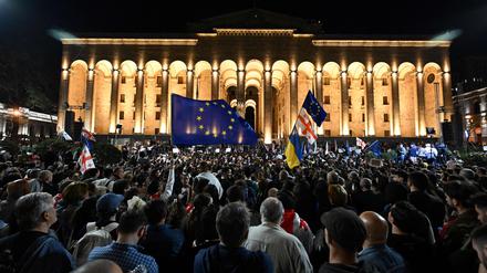 Proteste in Georgien.