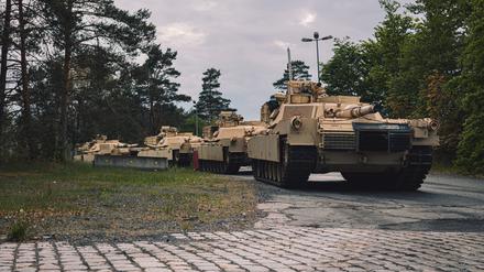 Im oberpfälzischen Grafenwöhr befindet sich unter anderem ein bedeutender Truppenübungsplatz, auf dem die US-Armee ukrainische Soldaten ausbildet.