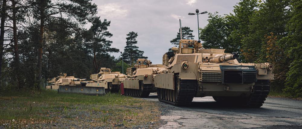 Im oberpfälzischen Grafenwöhr befindet sich unter anderem ein bedeutender Truppenübungsplatz, auf dem die US-Armee ukrainische Soldaten ausbildet.