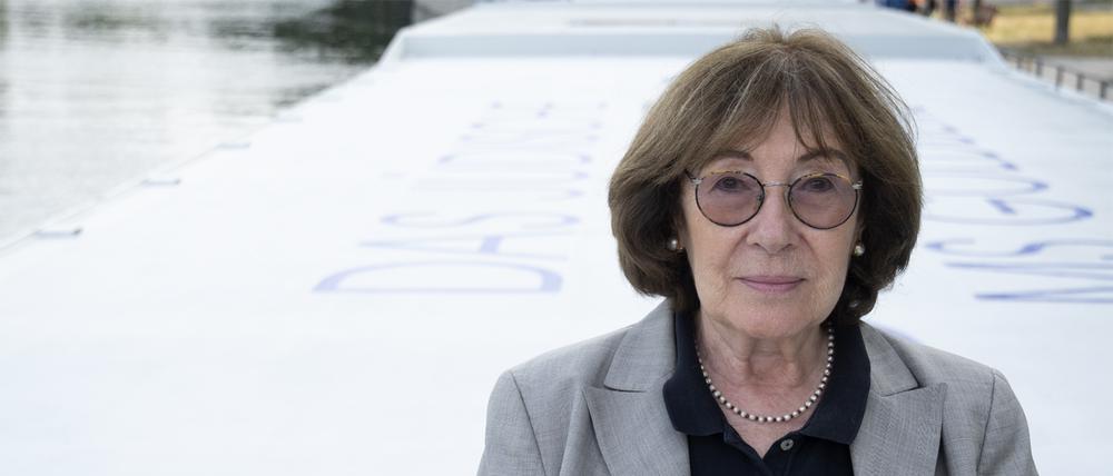 Jeanine Meerapfel, die scheidende Präsidentin der Akademie der Künste in Berlin. 