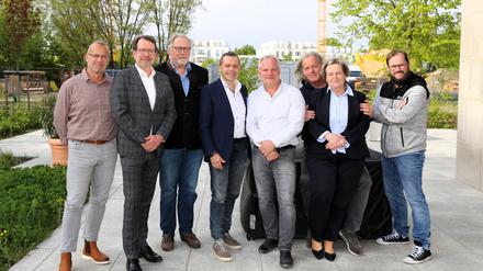 Das Gründungsfoto: Der Verein „Gemeinsam für Potsdam“.