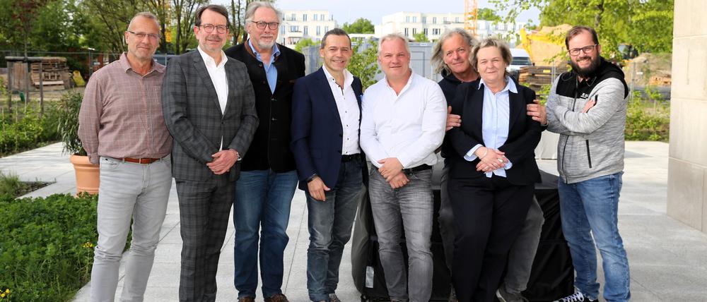 Das Gründungsfoto: Der Verein „Gemeinsam für Potsdam“.