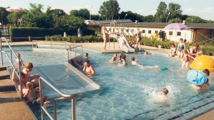 Das kleine Freibad Staaken-West, erbaut zu DDR-Zeiten.