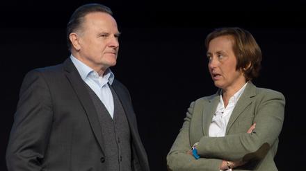 Georg Pazderski und Beatrix von Storch kandidieren gemeinsam für den Landesvorsitz der AfD in Berlin.