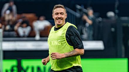 Ex-Spieler des 1. FC Union Berlin Max Kruse bei einem Einsatz in der Baller League.
