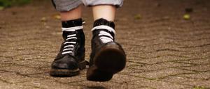 Springerstiefel gelten als Symbol für Neonazis.